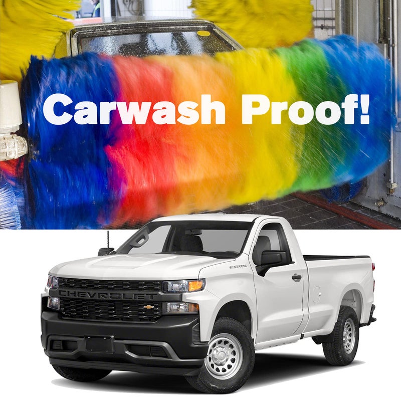 VOFONO Car Wash Proof Antenna for Chevy Silverado and GMC Sierra Accessories (2009-2025) | 9 inch Spiral Direct Short Replacement Antenna (M7 Thread) - Image 5